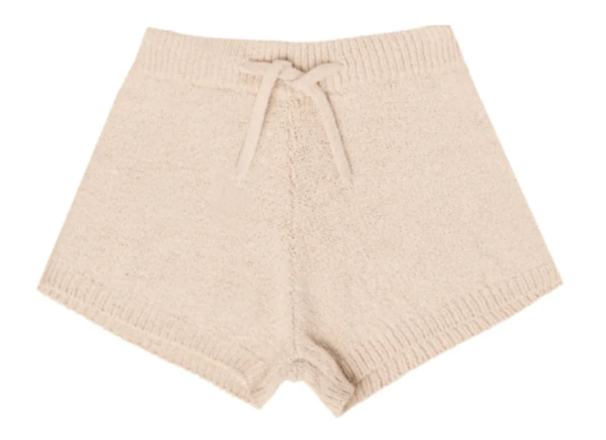 Heathered Shell Knit Shorts