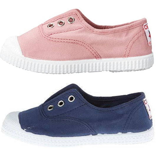 Cienta Canvas Laceless Sneaker