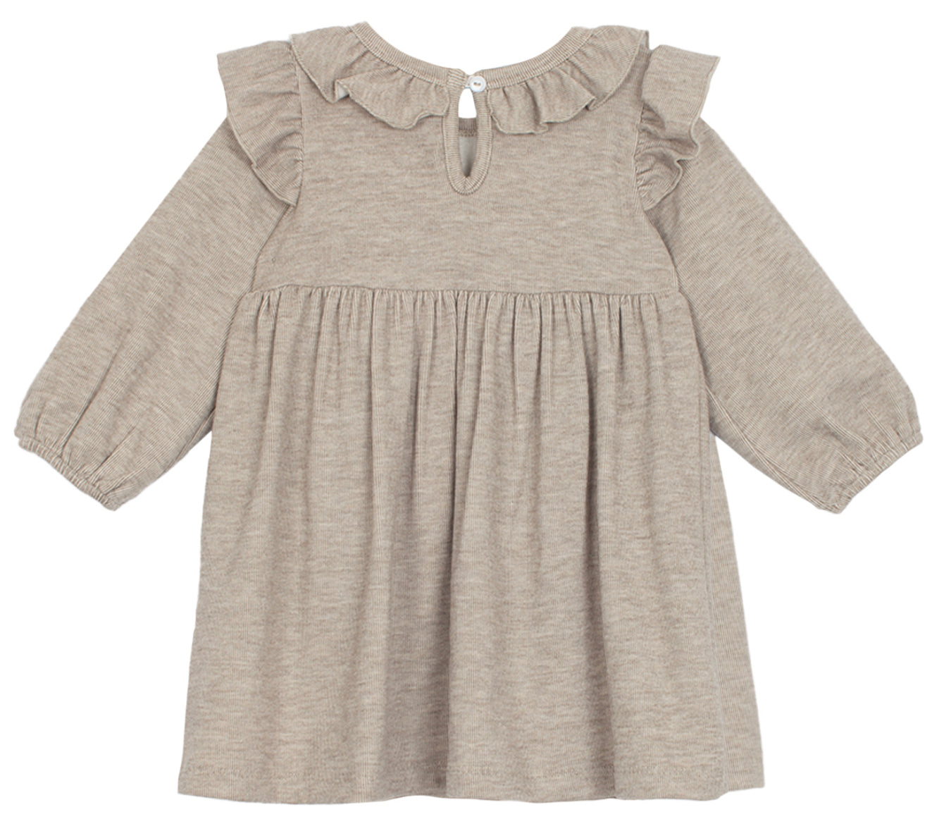 Cinnamon Oatmeal Knit Dress-Mabel & Honey