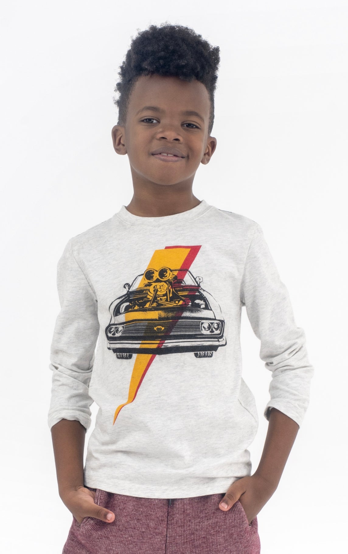 Muscle Car Long Sleeve Tee