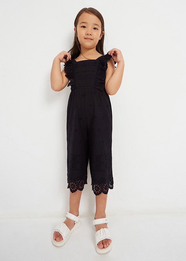 Eyelet Cotton Jumpsuit