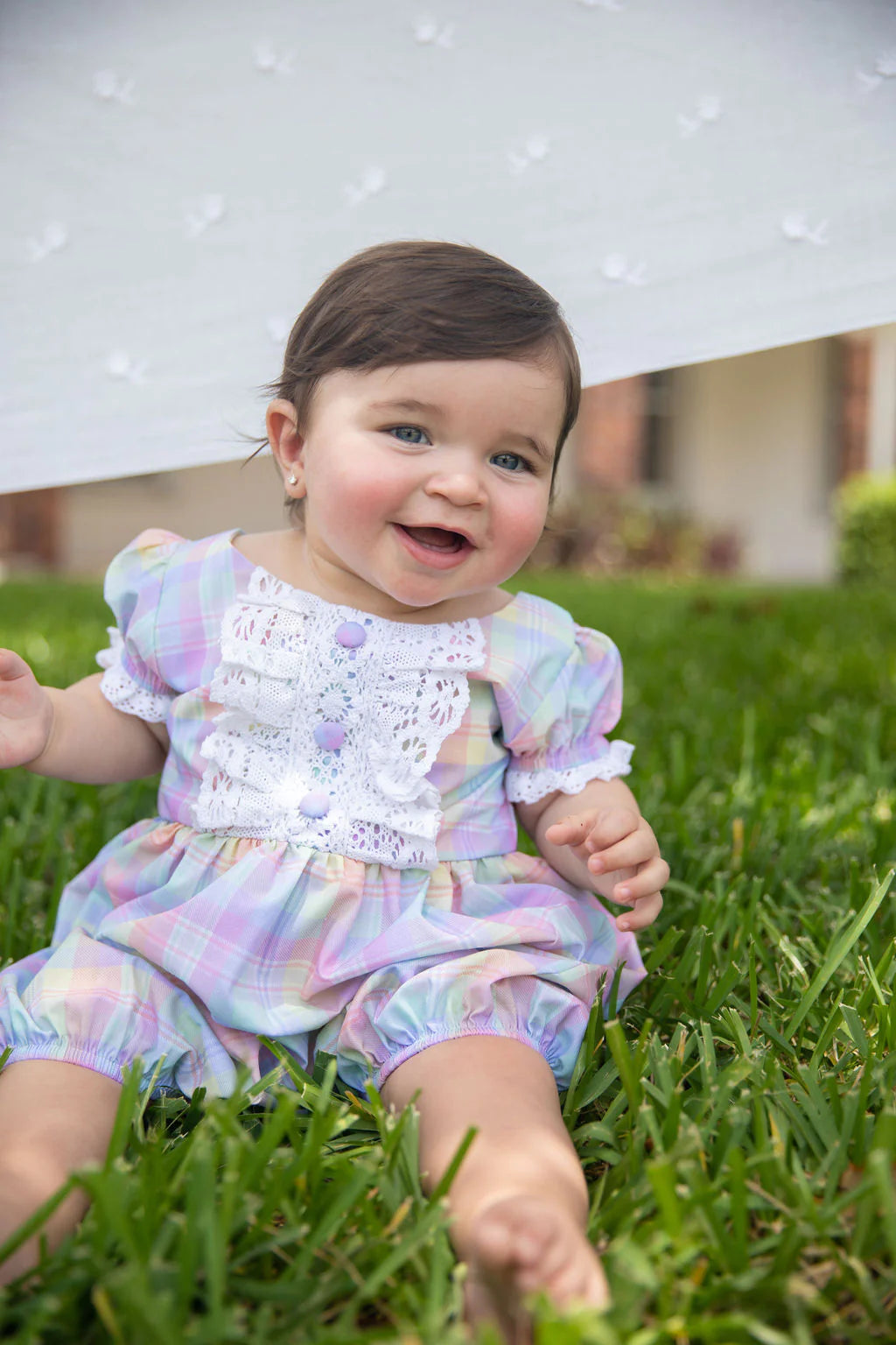 Spring-A-Ling Astrid Bubble Romper