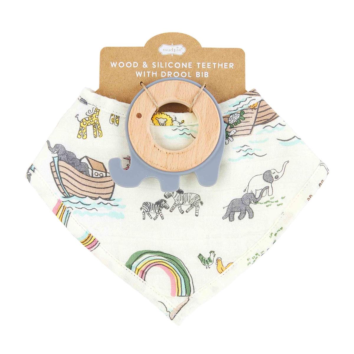 Noah’s Ark Bib & Teether Set