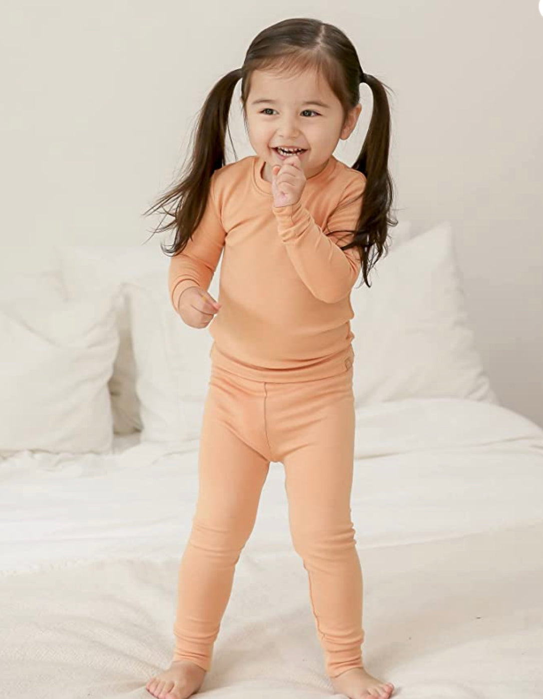 Vaenait Baby Modal Long Sleeved Pajamas