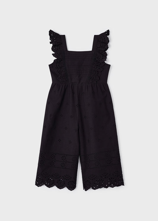 Eyelet Cotton Jumpsuit