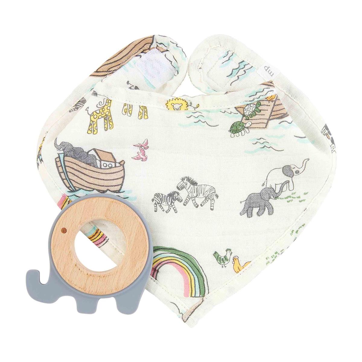 Noah’s Ark Bib & Teether Set