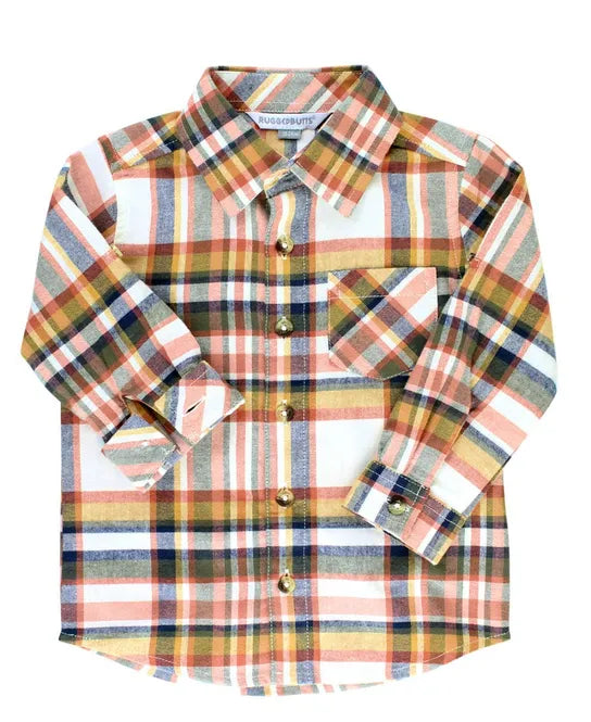 Hudson Plaid Button Down Shirt