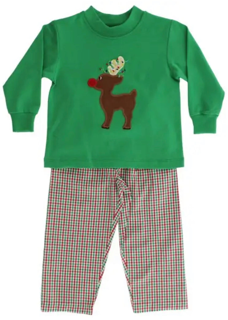 Reindeer Boy Pant Set